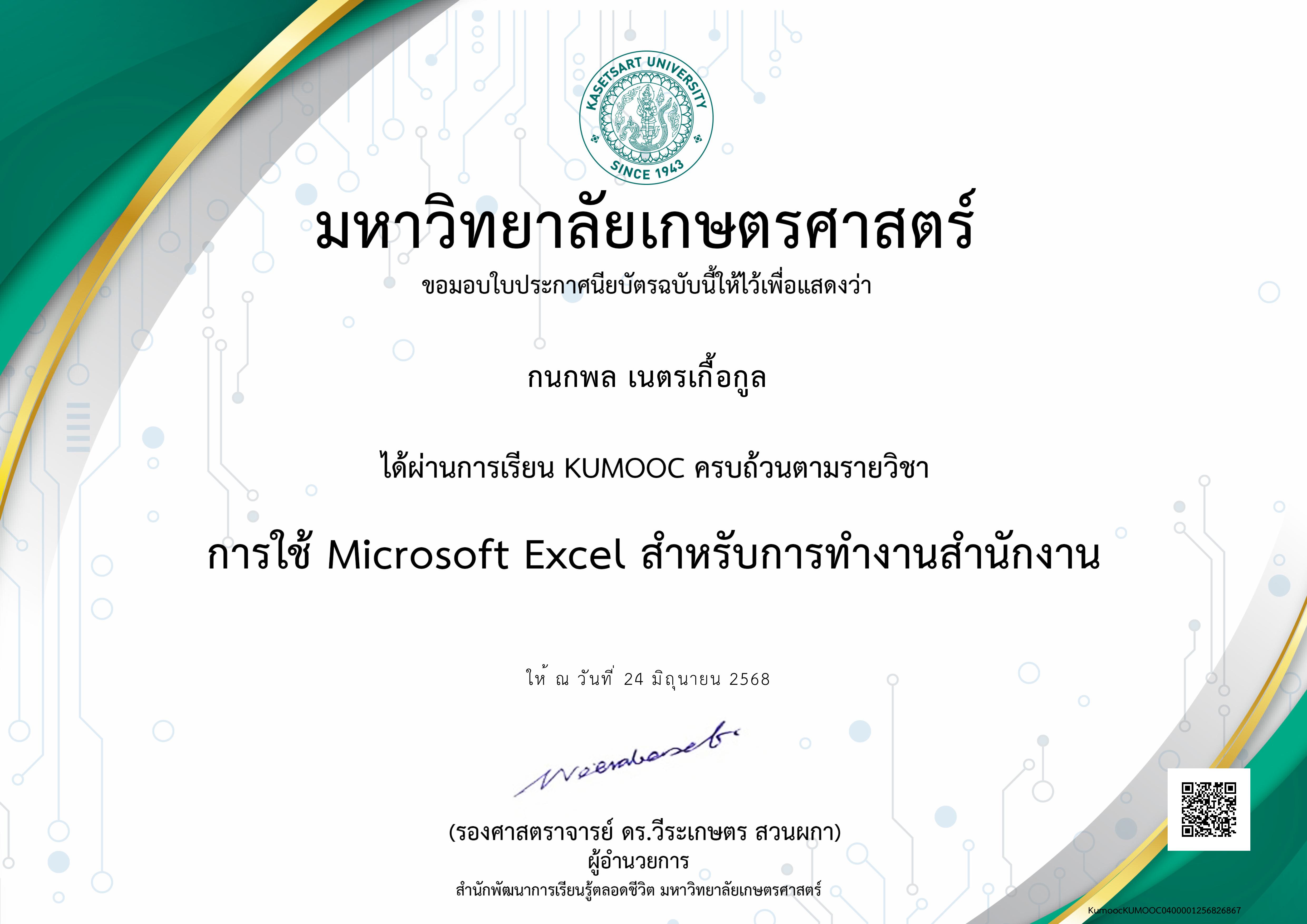 Microsoft Excel